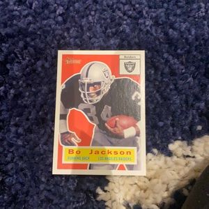 Bo Jackson football card
